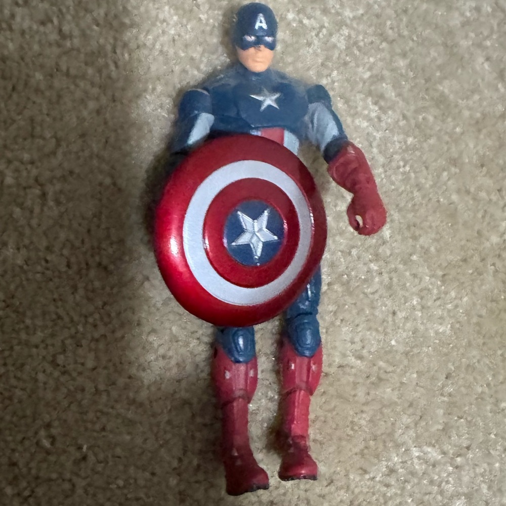 Captain America Action Figure 3.75 Inch, No Box